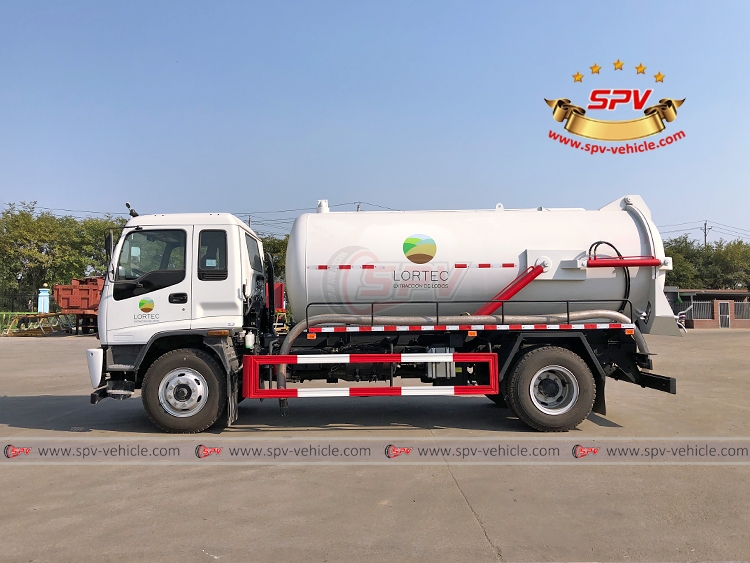 10,000 Litres Sewage Vacuum Tanker ISUZU - LS